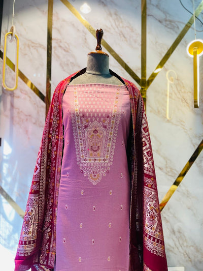 Premium kani Wollen Party Suits (100% Handmade)