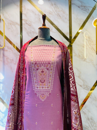 Premium kani Wollen Party Suits (100% Handmade)