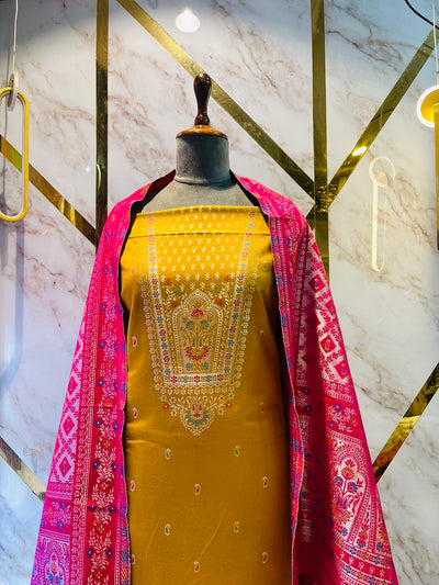 Premium kani Wollen Party Suits (100% Handmade)