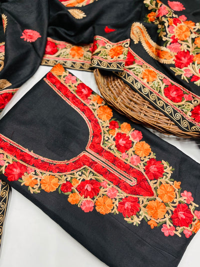 Kashmiri 🥶 winter pure suit (💯%handmade )