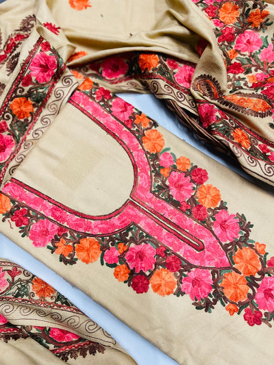 Kashmiri 🥶 winter pure suit (💯%handmade )