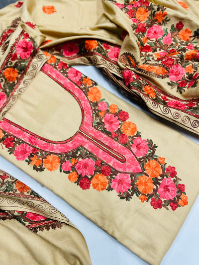 Kashmiri 🥶 winter pure suit (💯%handmade )