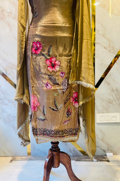 premium Glass  party 🎉  Silk Suit