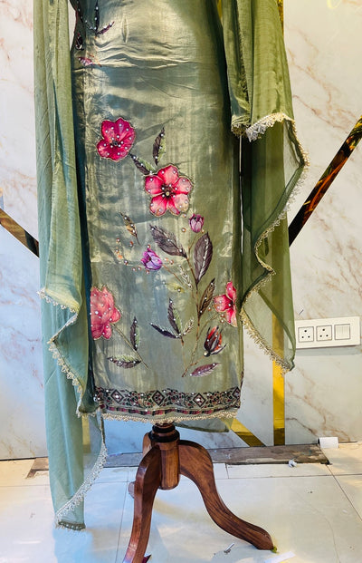 premium Glass  party 🎉  Silk Suit