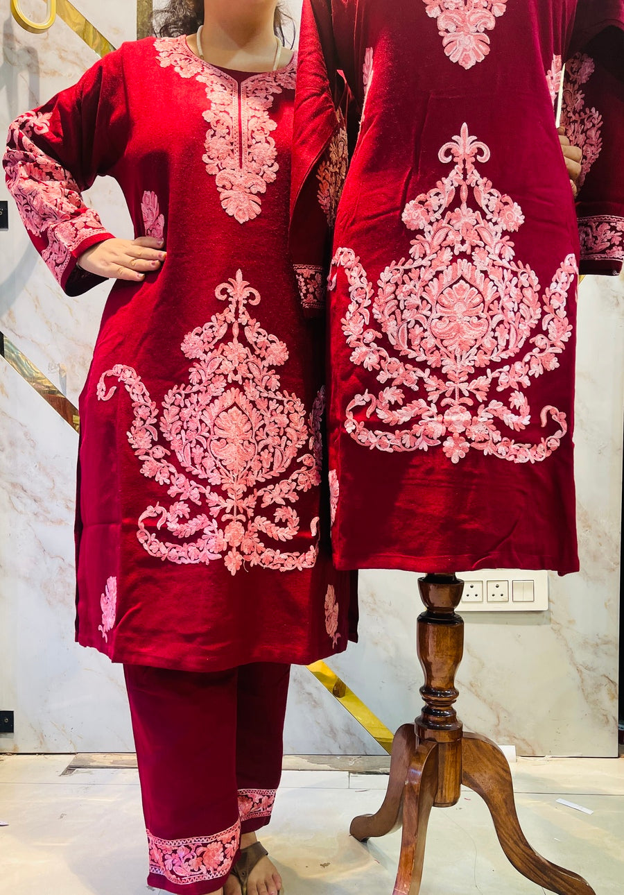 Premium winter 🥶 kashmiri cord set