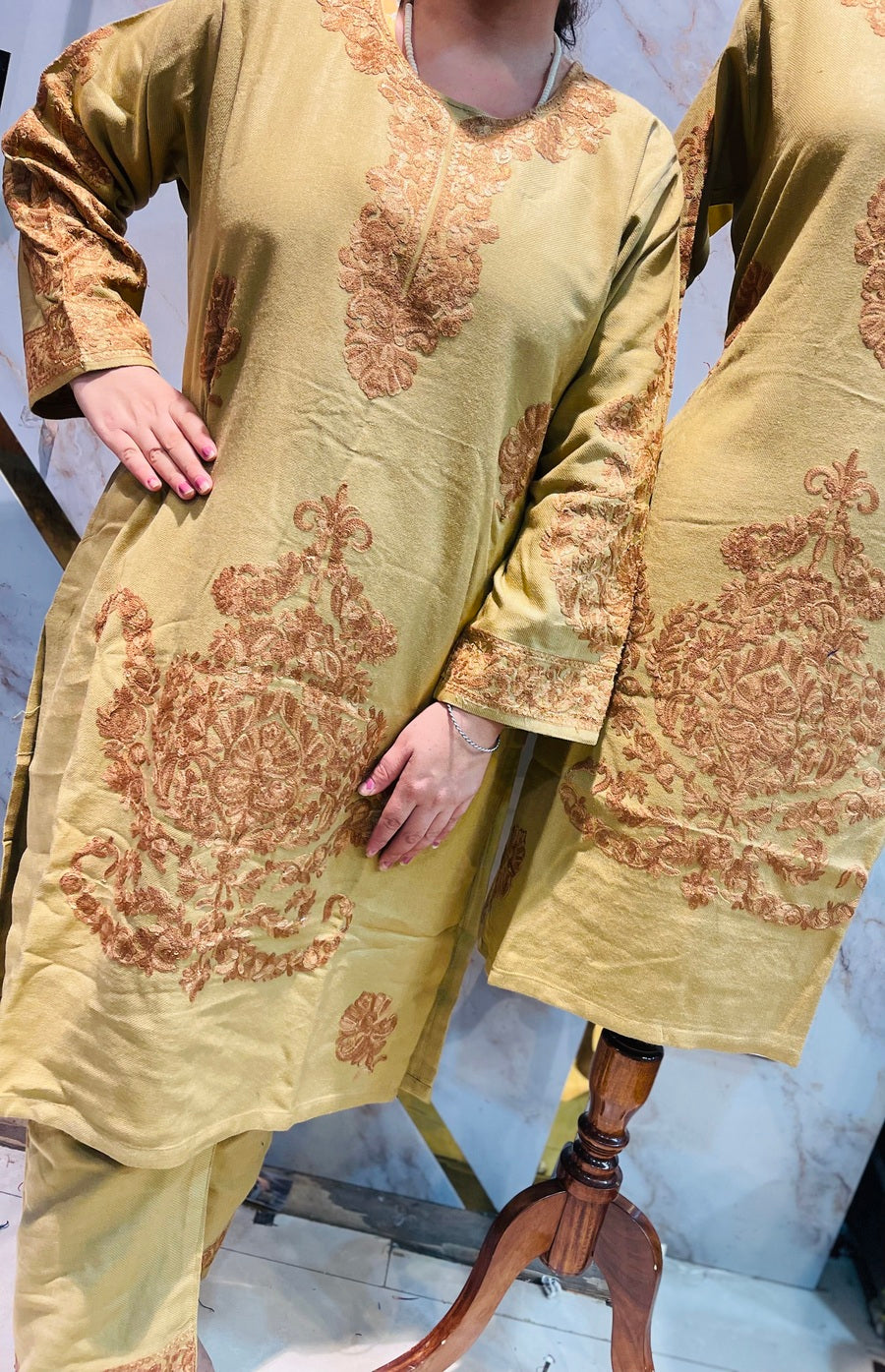 Premium winter 🥶 kashmiri cord set