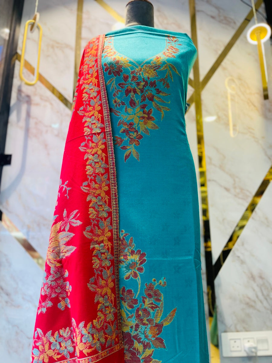 Premium kani Wollen Party Suits (100% Handmade)