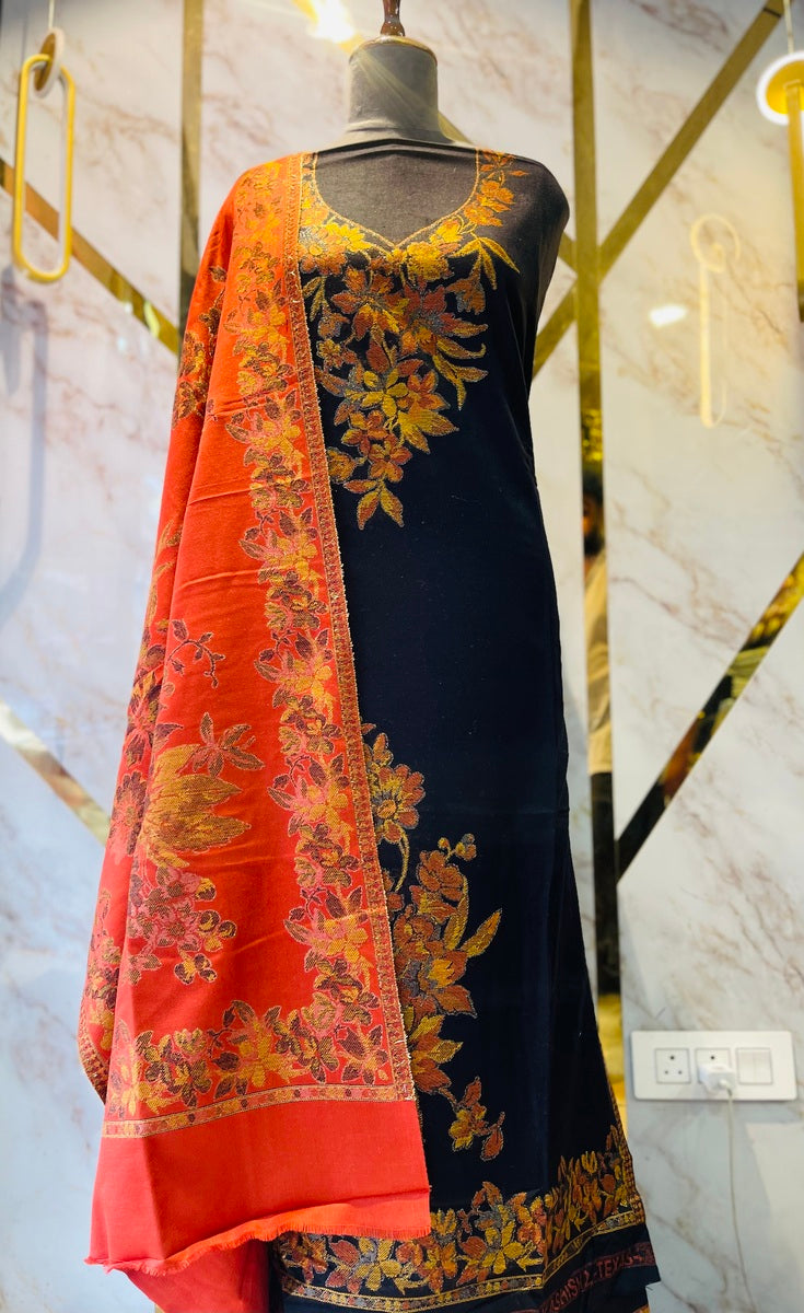 Premium kani Wollen Party Suits (100% Handmade)