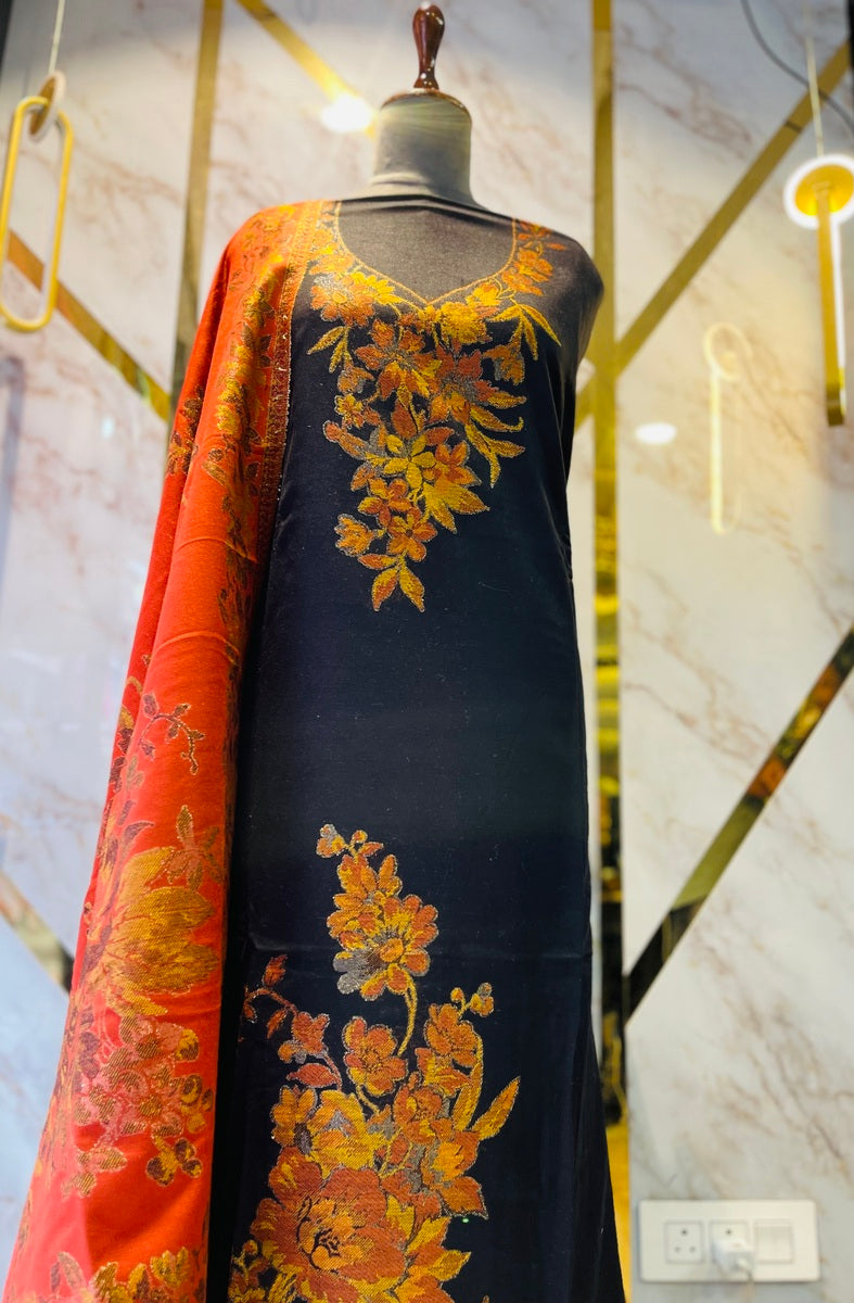 Premium kani Wollen Party Suits (100% Handmade)