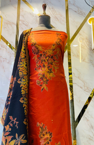 Premium kani Wollen Party Suits (100% Handmade)