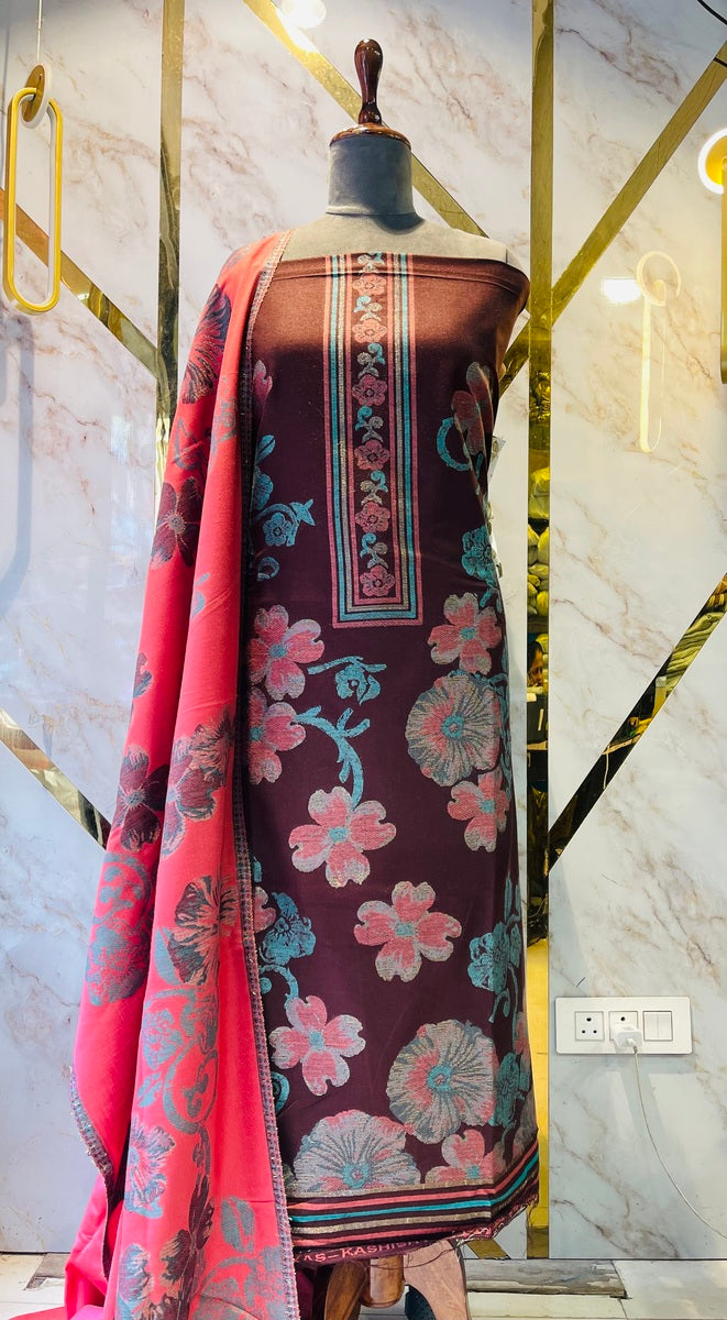 Premium kani Wollen Party Suits (100% Handmade)