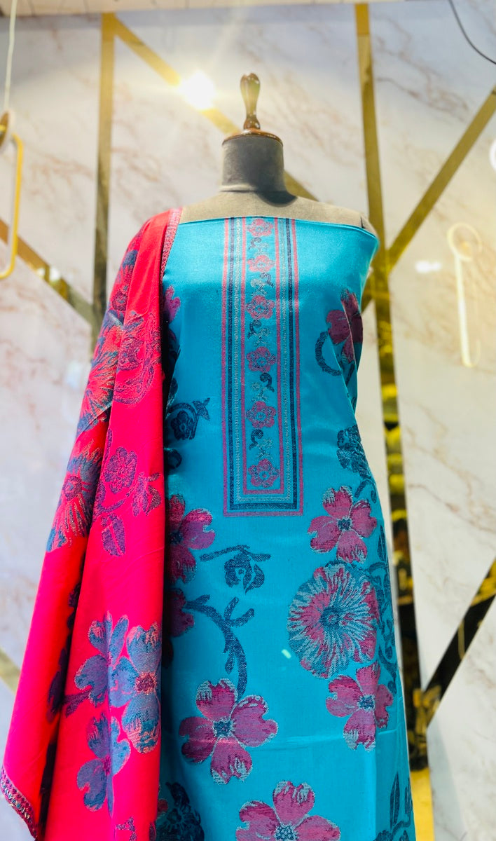 Premium kani Wollen Party Suits (100% Handmade)