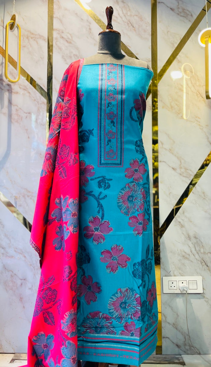 Premium kani Wollen Party Suits (100% Handmade)