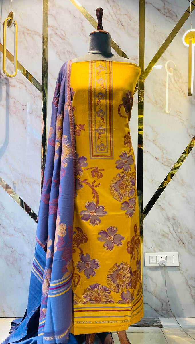 Premium kani Wollen Party Suits (100% Handmade)