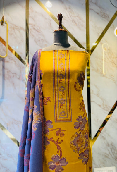 Premium kani Wollen Party Suits (100% Handmade)