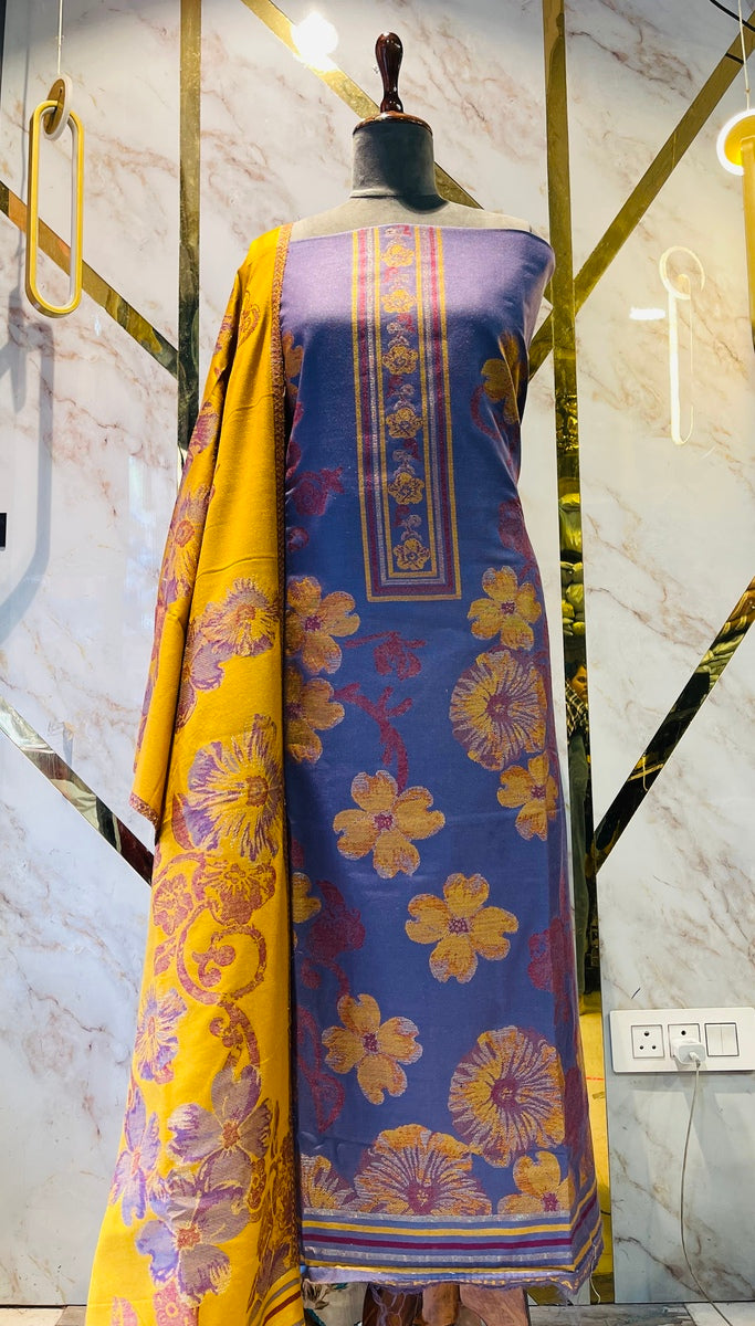 Premium kani Wollen Party Suits (100% Handmade)