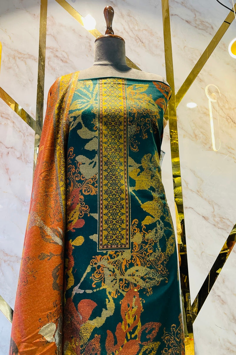 Premium kani Wollen Party Suits (100% Handmade)