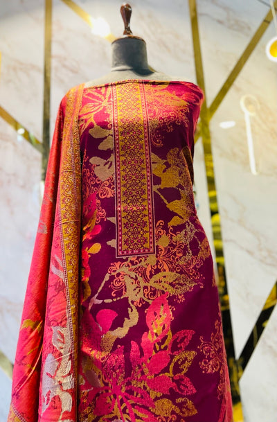 Premium kani Wollen Party Suits (100% Handmade)