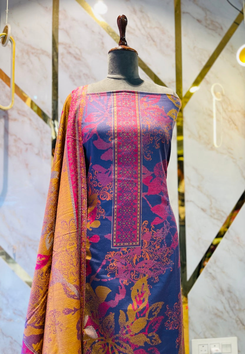 Premium kani Wollen Party Suits (100% Handmade)