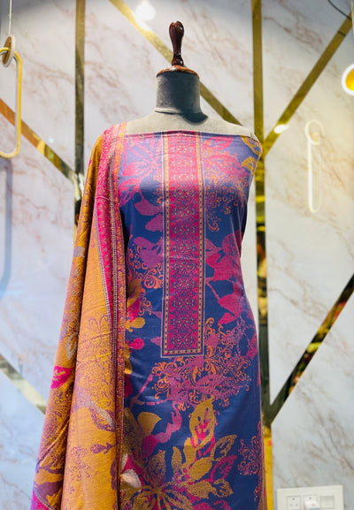 Premium kani Wollen Party Suits (100% Handmade)