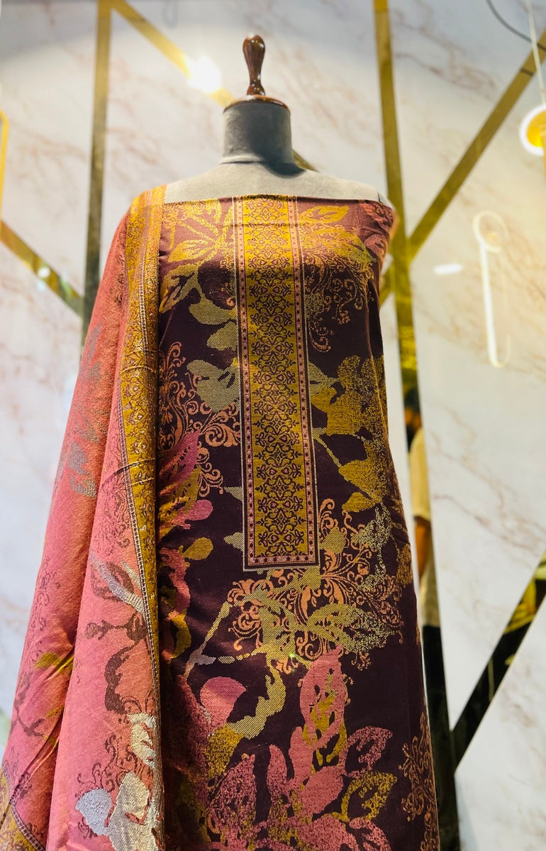 Premium kani Wollen Party Suits (100% Handmade)