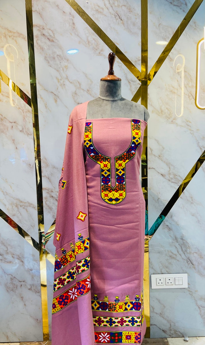 Pure winter 🥶 kinnauri temple 🛕 (hand made ) suit