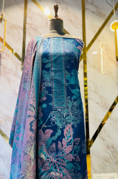 Premium kani Wollen Party Suits (100% Handmade)