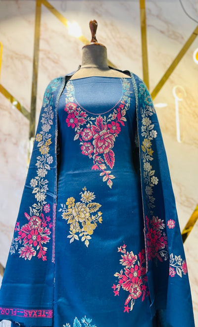 Premium kani Wollen Party Suits (100% Handmade)