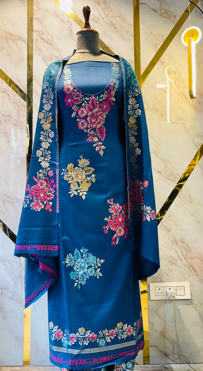 Premium kani Wollen Party Suits (100% Handmade)