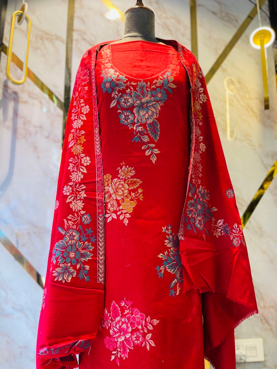 Premium kani Wollen Party Suits (100% Handmade)