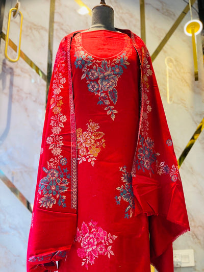 Premium kani Wollen Party Suits (100% Handmade)