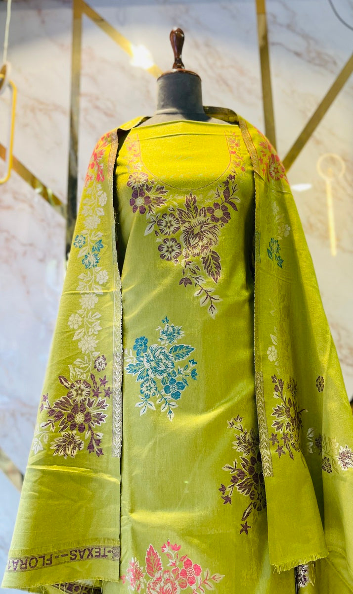 Premium kani Wollen Party Suits (100% Handmade)