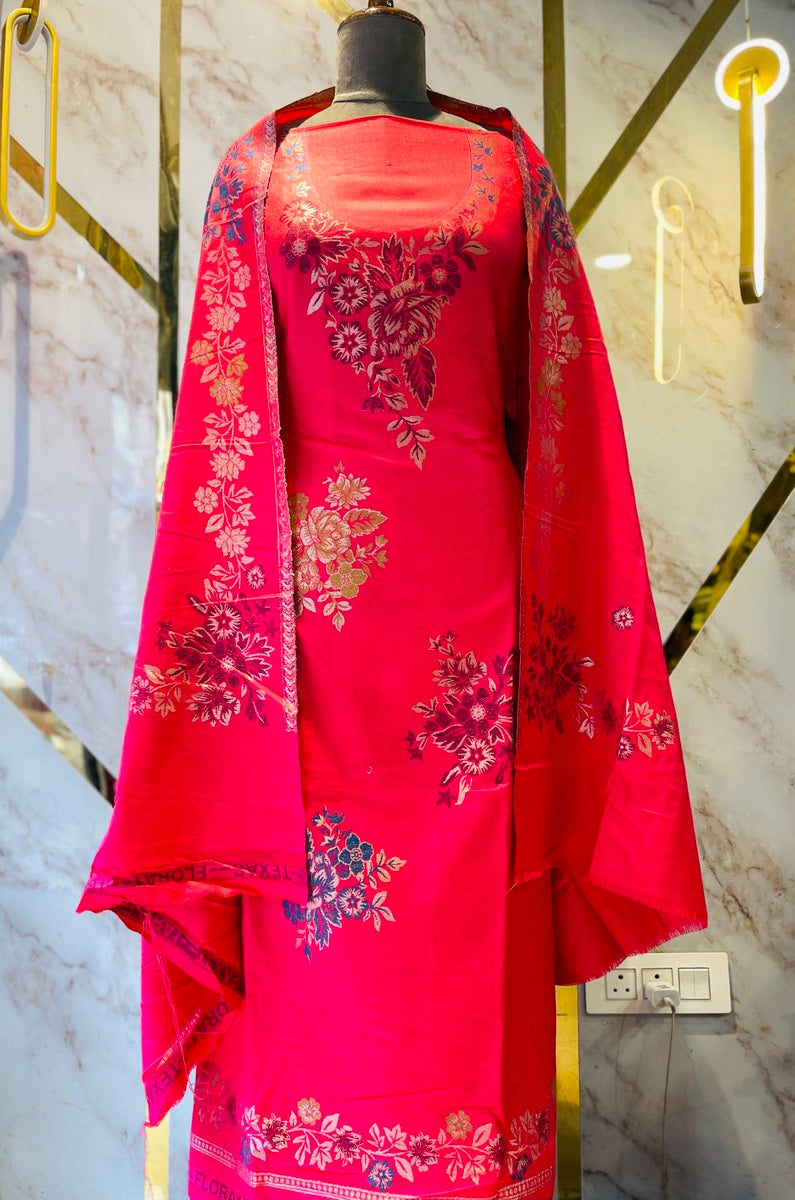 Premium kani Wollen Party Suits (100% Handmade)