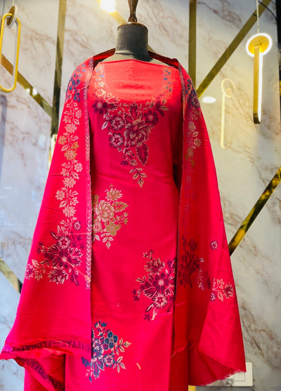 Premium kani Wollen Party Suits (100% Handmade)