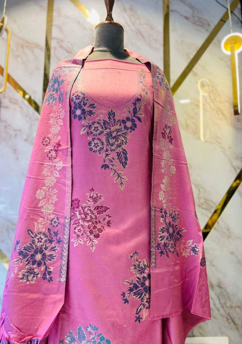 Premium kani Wollen Party Suits (100% Handmade)