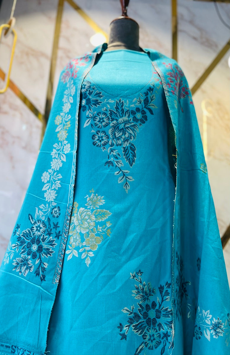 Premium kani Wollen Party Suits (100% Handmade)