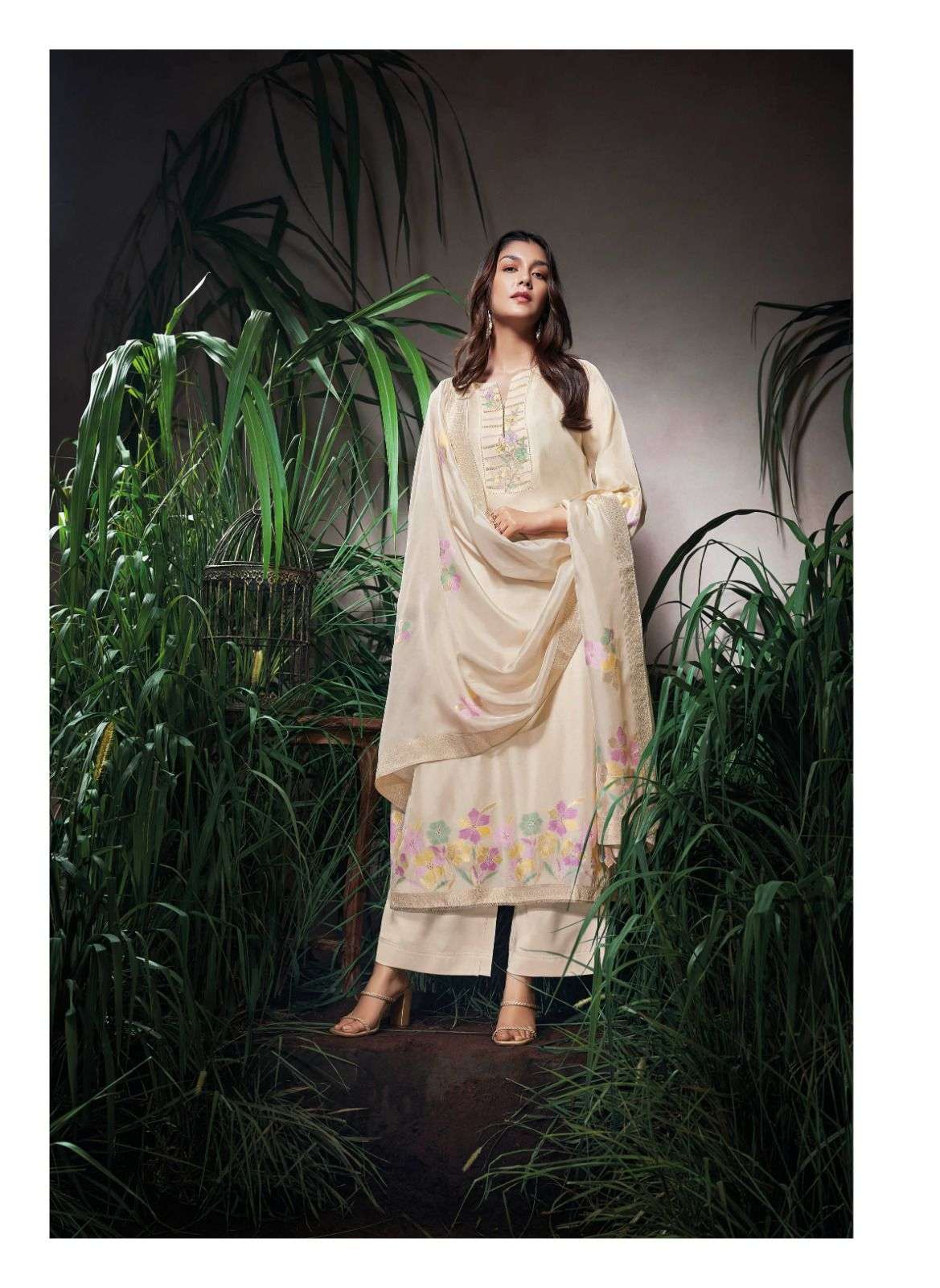 Premium ganga brand silk suit