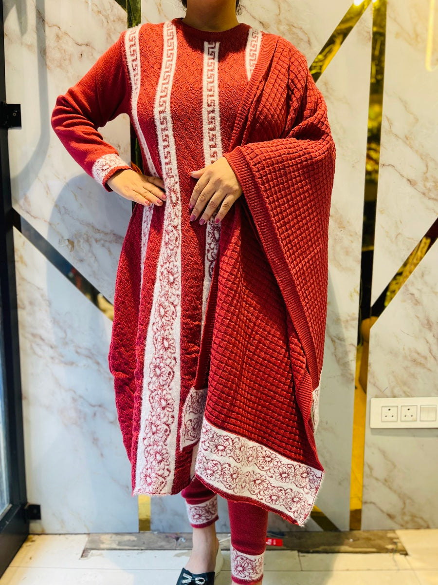 Premium winter 🥶Frock Suit