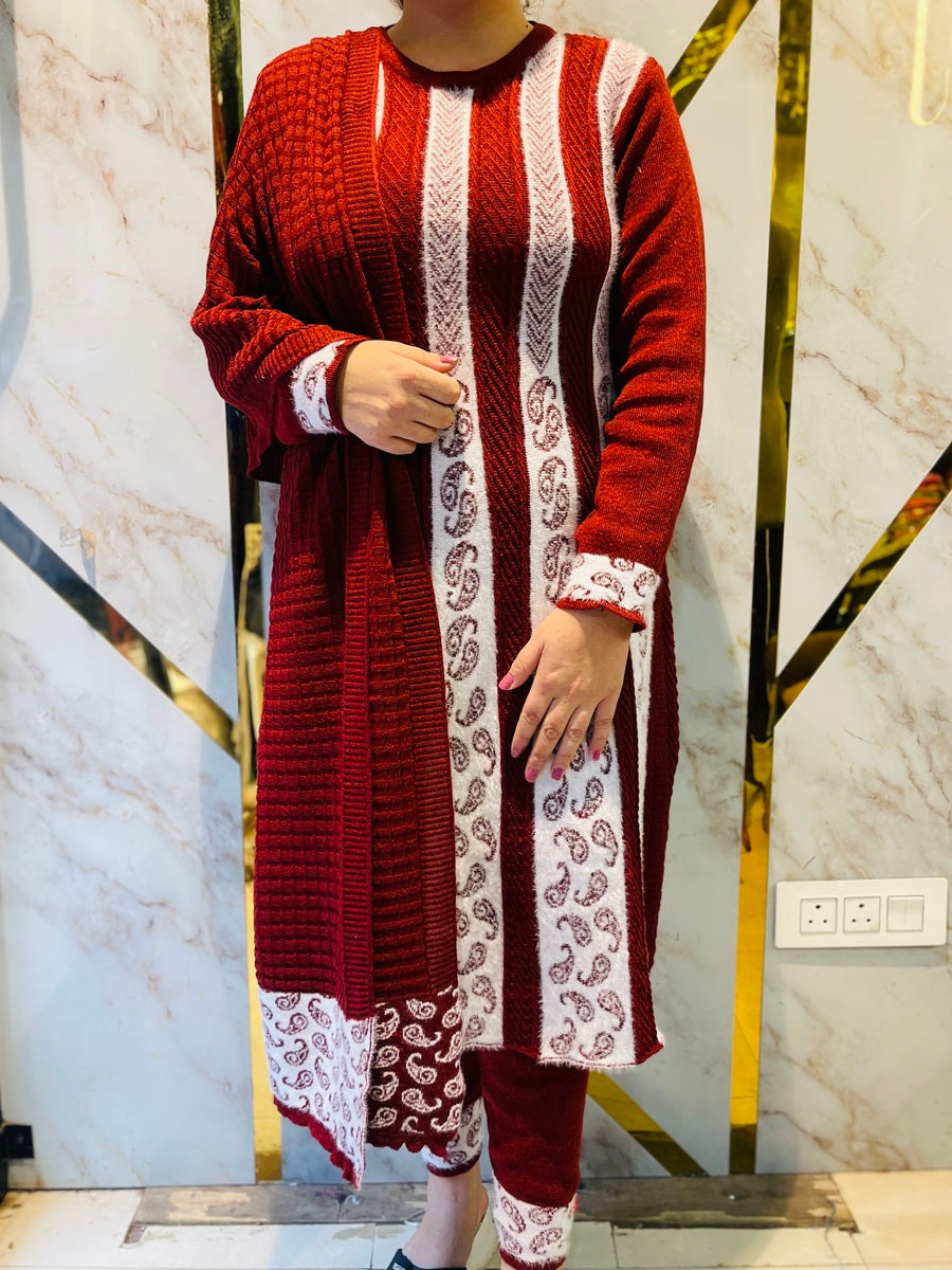 Premium winter 🥶Frock Suit