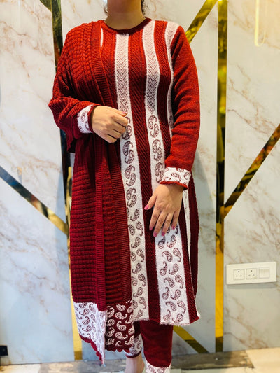 Premium winter 🥶Frock Suit