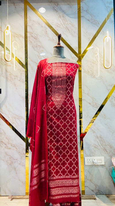 Premium Winter 🥶Kani Suit(💯%Handmade powerloom)