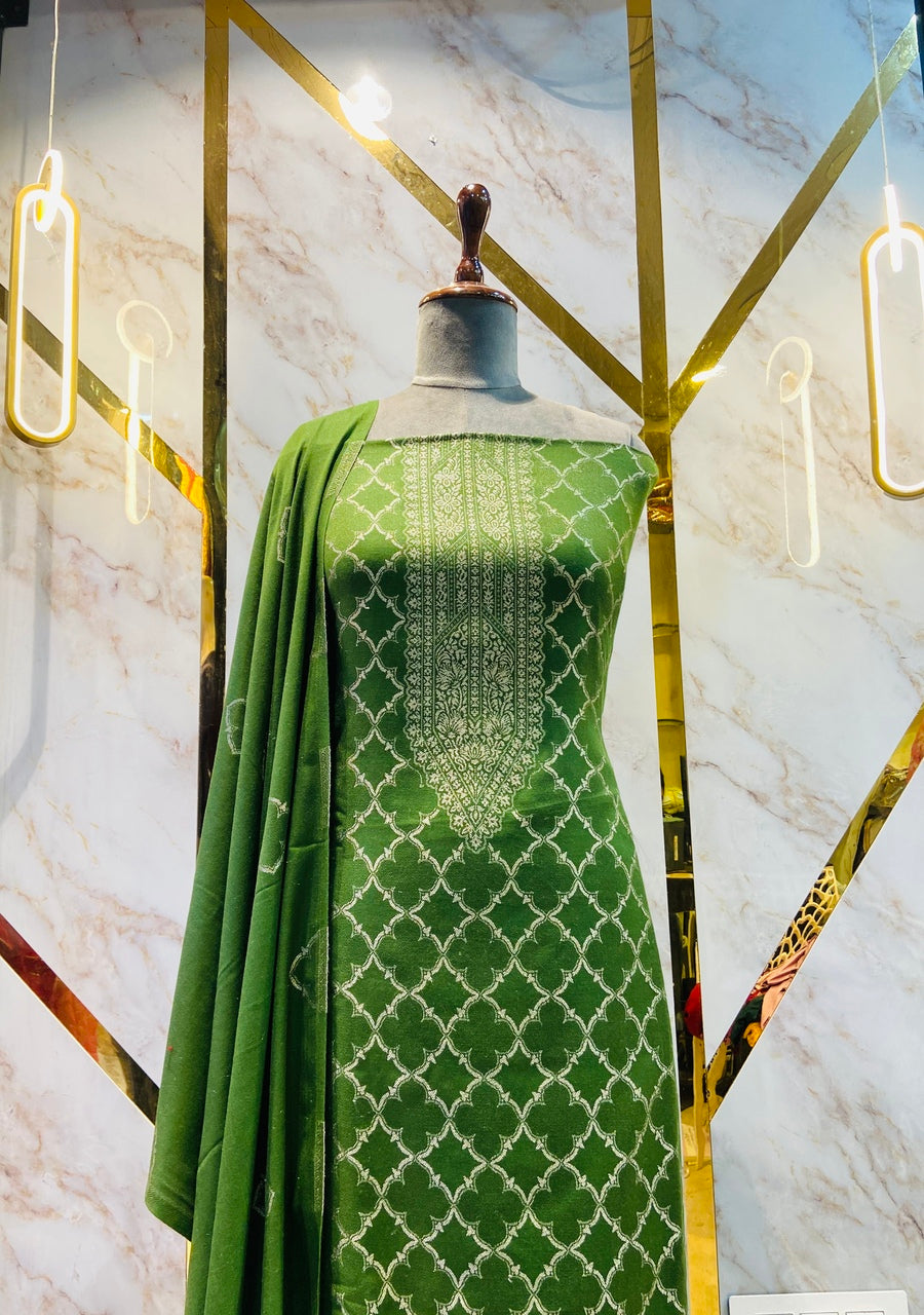 Premium Winter 🥶Kani Suit(💯%Handmade powerloom)