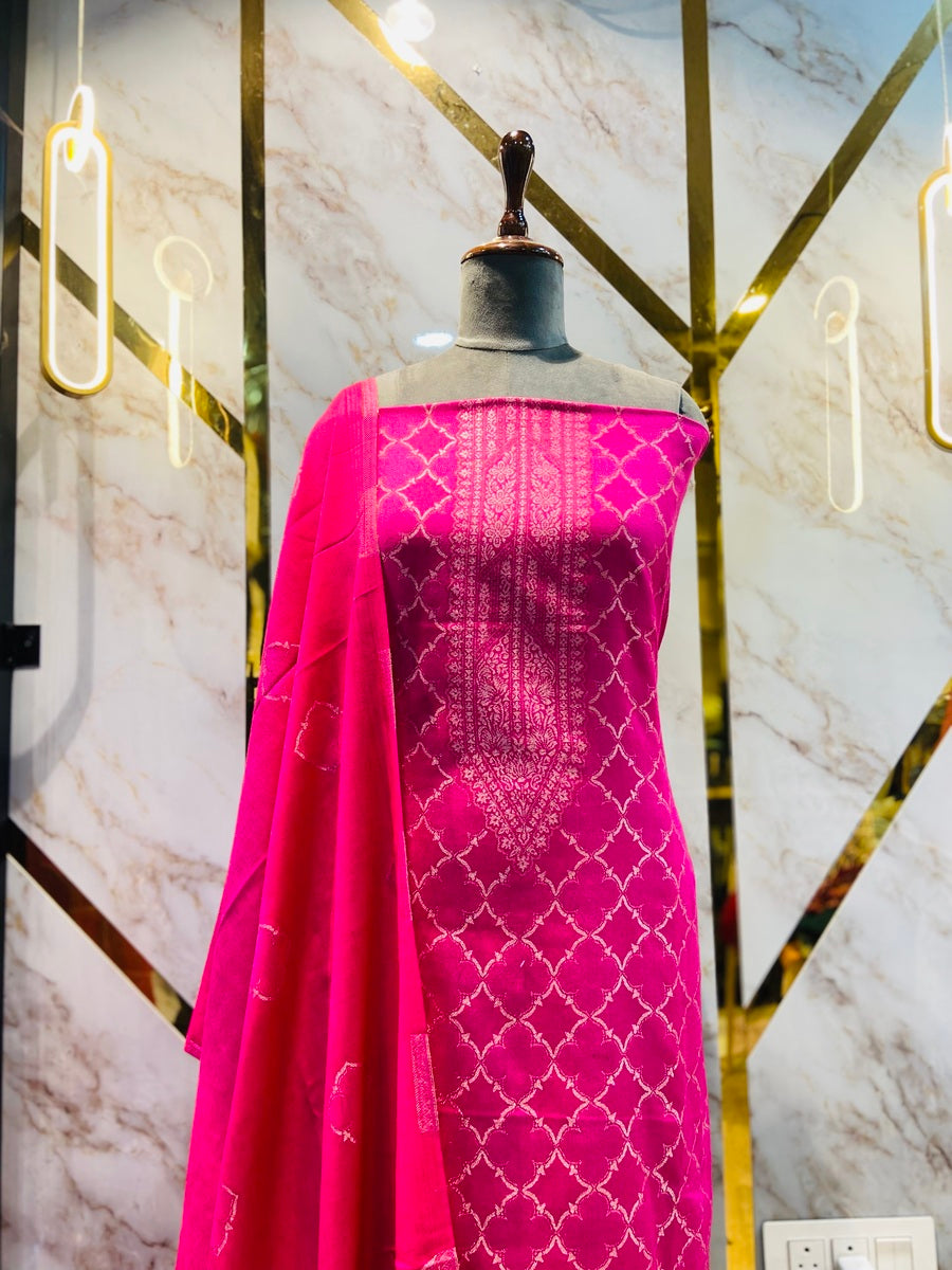 Premium Winter 🥶Kani Suit(💯%Handmade powerloom)