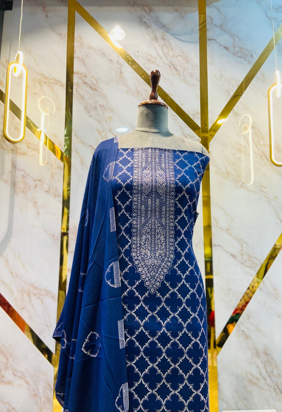 Premium Winter 🥶Kani Suit(💯%Handmade powerloom)