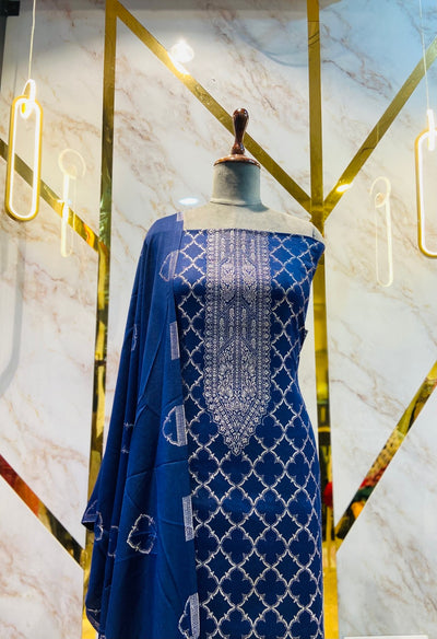 Premium Winter 🥶Kani Suit(💯%Handmade powerloom)