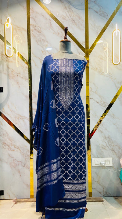 Premium Winter 🥶Kani Suit(💯%Handmade powerloom)