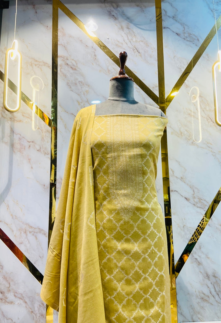 Premium Winter 🥶Kani Suit(💯%Handmade powerloom)