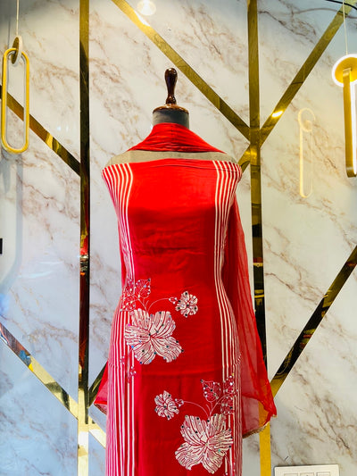 Party wear maslin suit❤