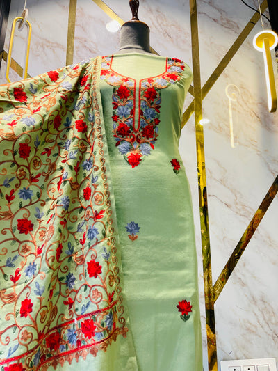 Kashmiri 🥶 winter pure suit (💯%handmade)