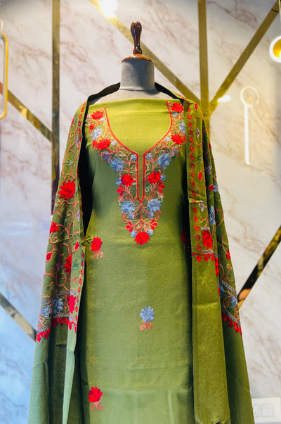 Kashmiri 🥶 winter pure suit (💯%handmade)